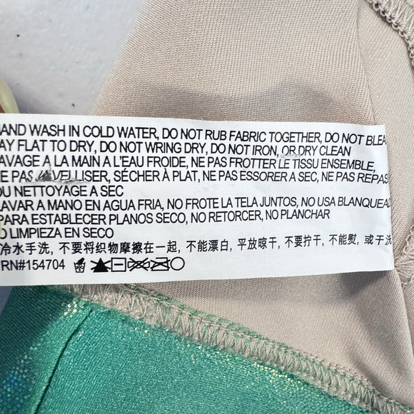 Heroine Sport Green One-Shoulder Sports Bra - Picture 5 of 10